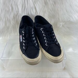 SUPERGA CLASSIC CANVAS SNEAKERS SHOES SIZE 8